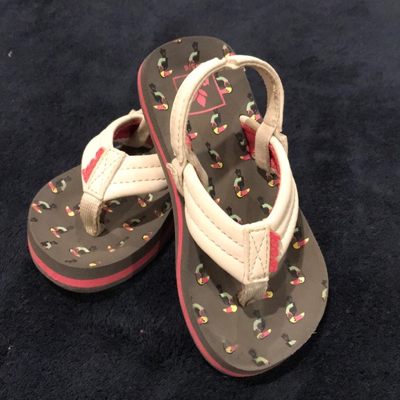 reef toddler flip flops